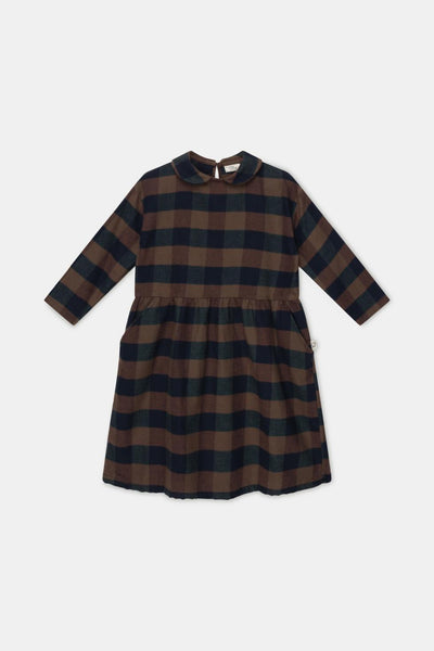 Organic plaid dress - Unique