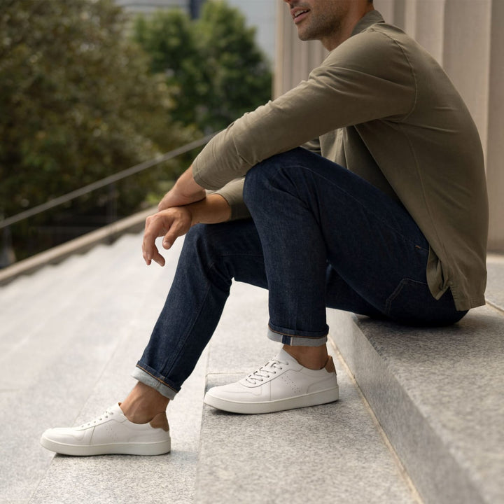 Men's Beto Go-To Court Sneaker - White