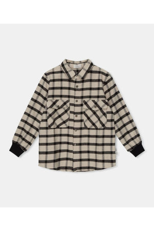Plaid Contrast Shirt - Multi