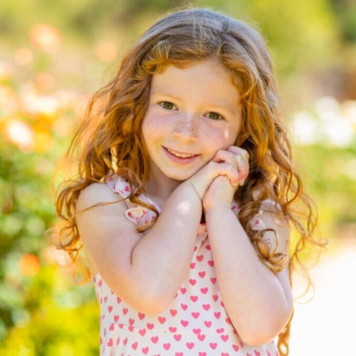 Emma's Racerback Dress - Pink Hearts