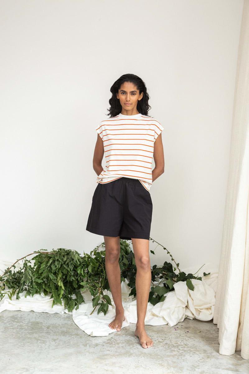 Gilma-Jane Organic Cotton Short - Black