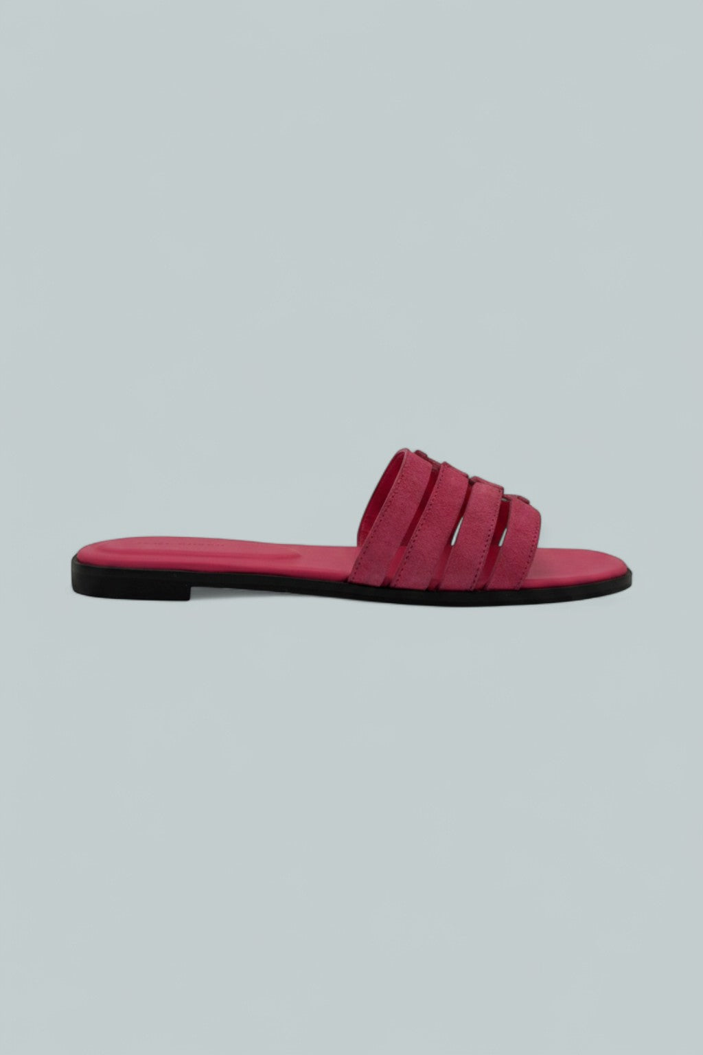 Ines Cage Slides - Fuchsia Pink