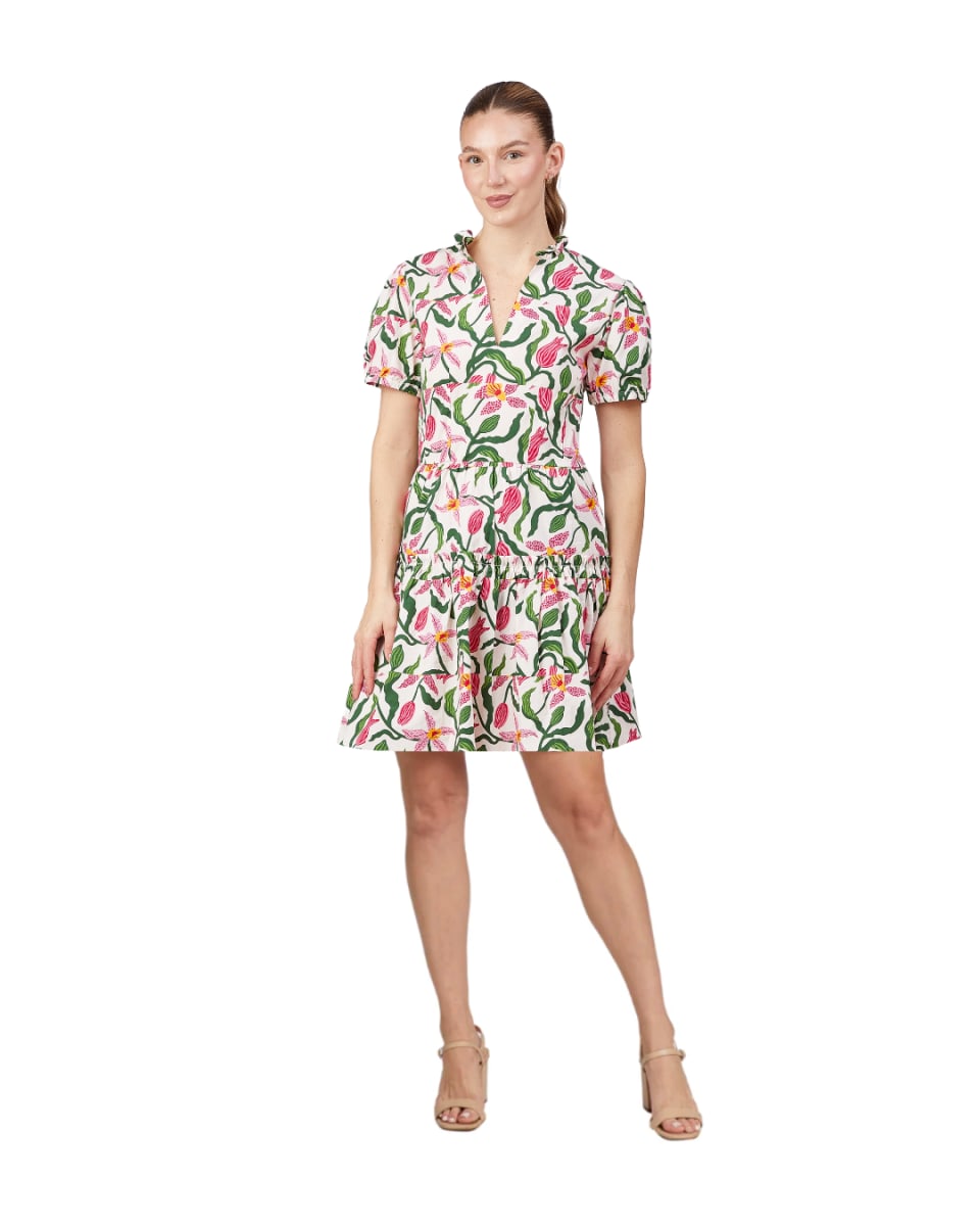 Everly Dress - Pink Orchid