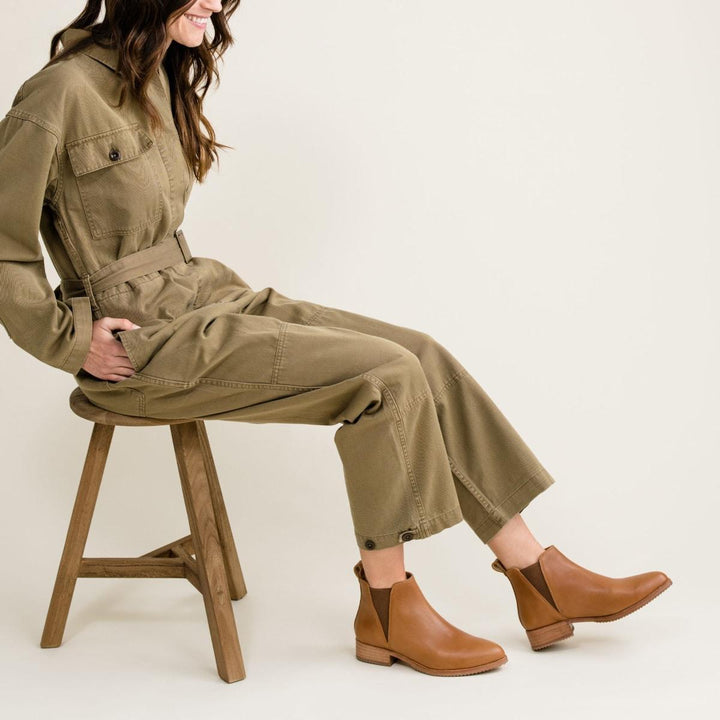 Eva Everyday Chelsea Boot - Nutmeg - FINAL SALE
