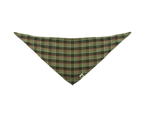 The SK Pet Bandana - Juniper Plaid - FINAL SALE
