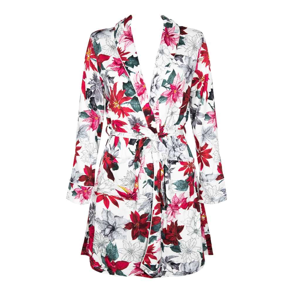 Just Relax Robe - Poinsettia