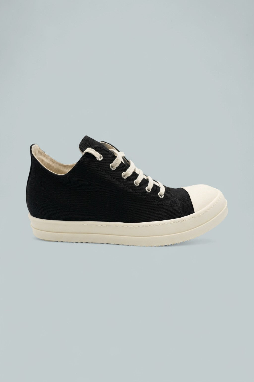 Drkshdw Rick Owens Concordians Low Top Sneakers - Black/Milk