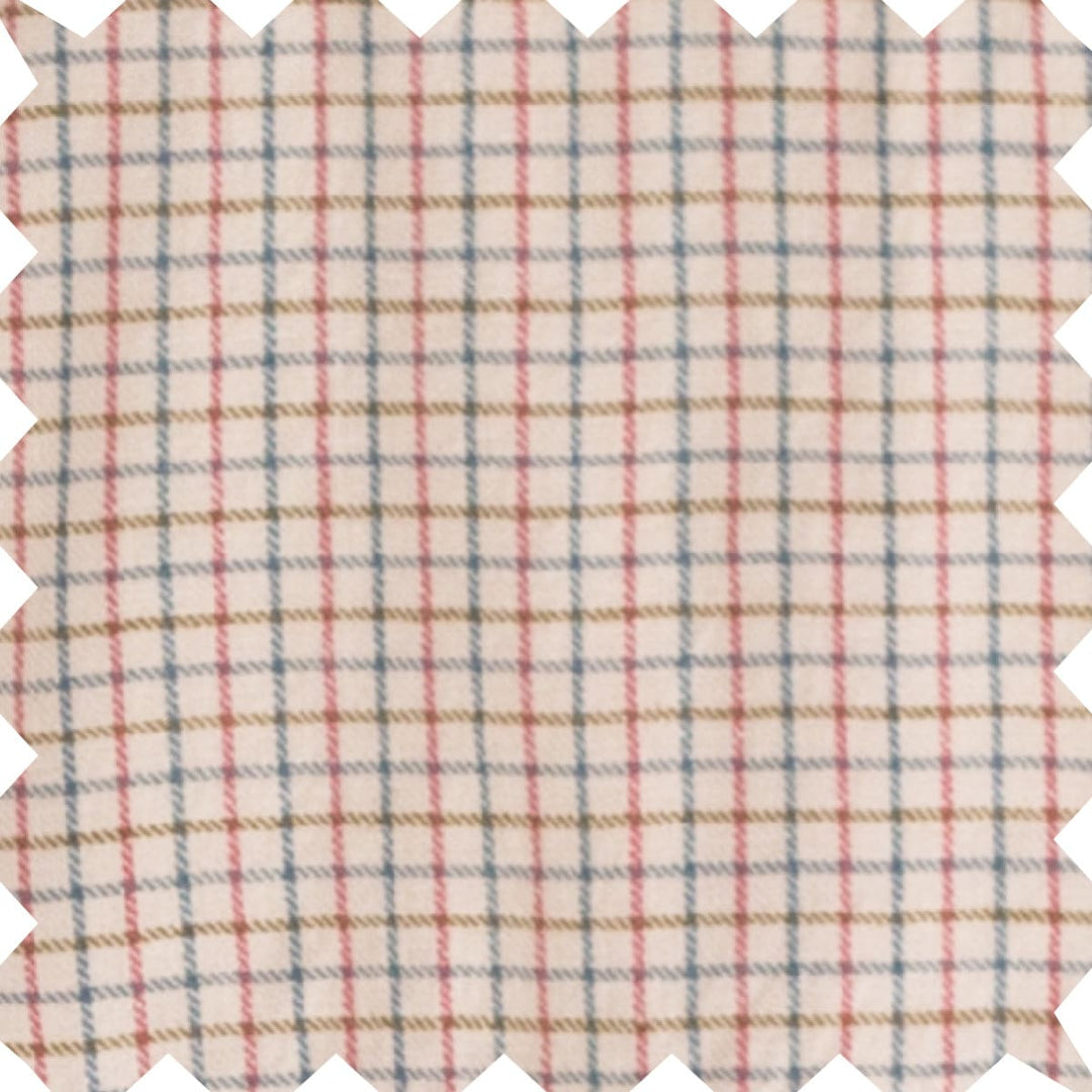 Brook Girls Dress - Beige Country Check