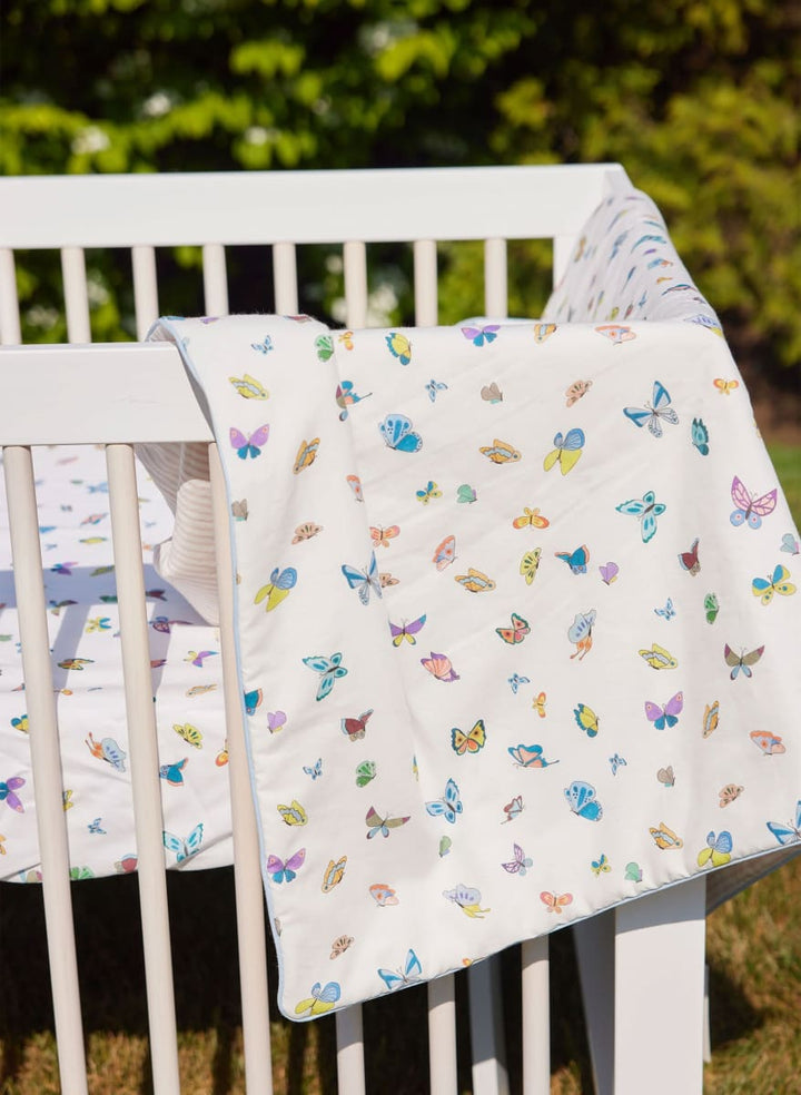 Crib Quilt - Madame Butterfly