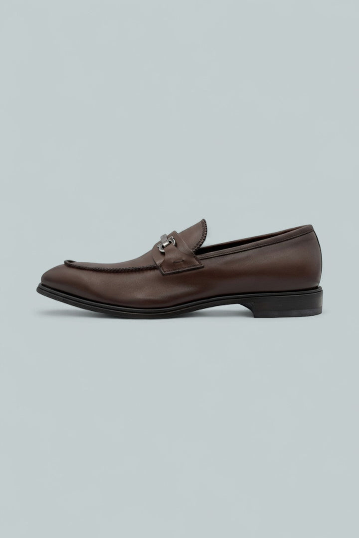 Bentley Doupont Lux Leather Bit Loafers - Midbrown
