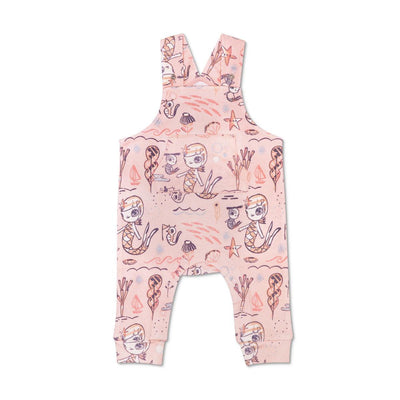 KeFe Overalls - Pink Mermaid