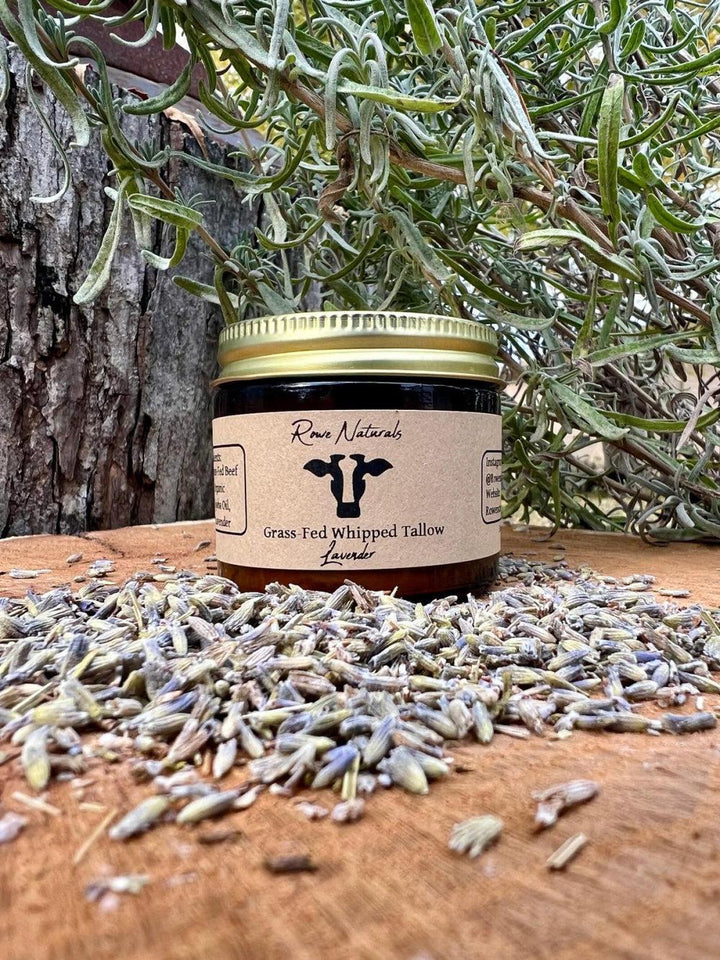 100% Grass-Fed Lavender Whipped Tallow - 2 oz - Skin Care - Adult