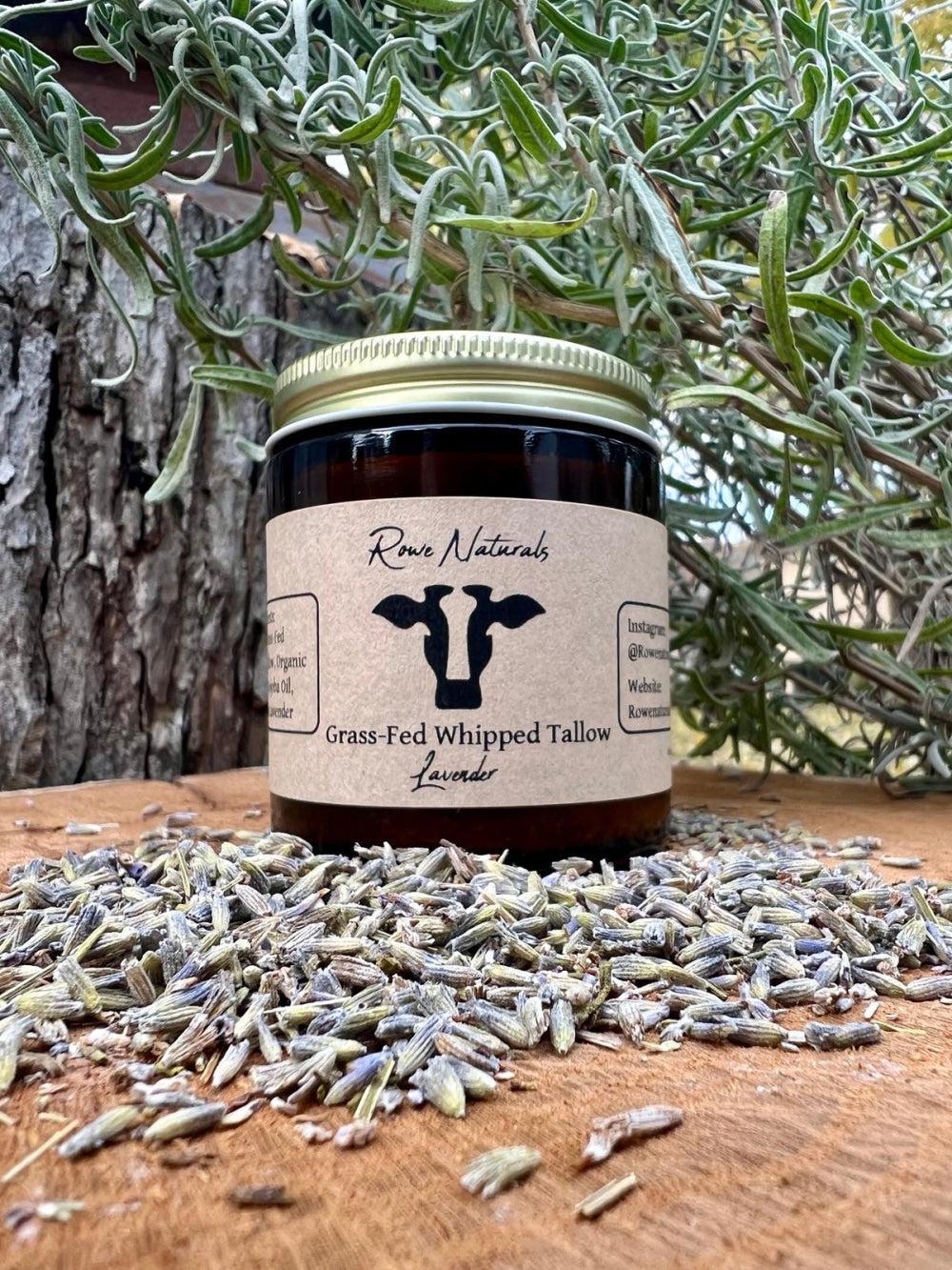 100% Grass-Fed Lavender Whipped Tallow - 4 oz - Skin Care - Adult