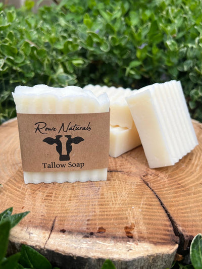 100% Grass-Fed Tallow Bar Soap - 3.5-4.5 oz - Soap
