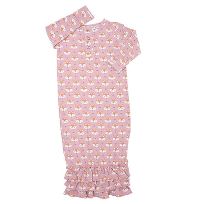 Ruffle Gown - Foxy Lady