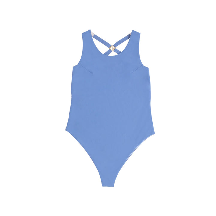 Santorini Swimsuit - Ocean Spray Light Blue