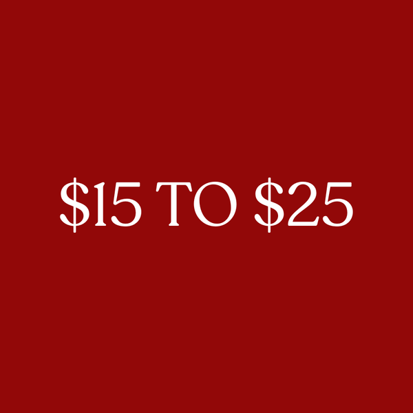 Shop by Price: $15 to $25