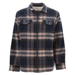 Wesley Sherpa Lined Jacket - Black Iris