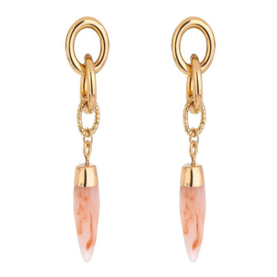 18k Gold Tear Drop Earrings - FINAL SALE - One Size - Earrings
