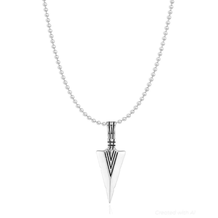 18k white gold Modern Necklace - FINAL SALE - One Size - Necklace