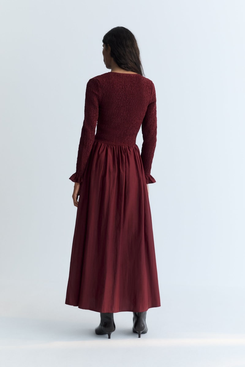 Luly Woman Dress Plum Fantasy