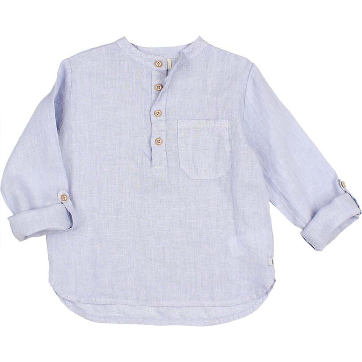 Linen Kurta Shirt - Anil Tops Buho 