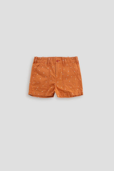 Surplus Short Shorts (Star Print) - Orange
