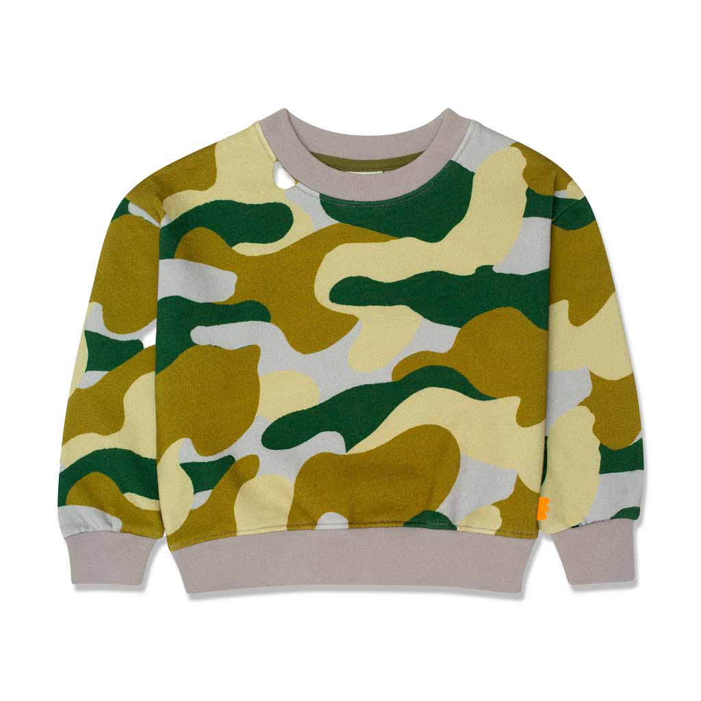 Camo Kid Sweatshirt - Camo