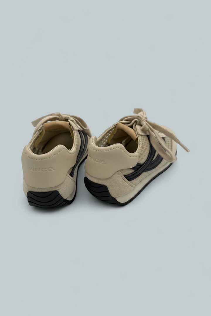 Oasis Mesh & Leather Runner Sneaker - Moonlight/Black