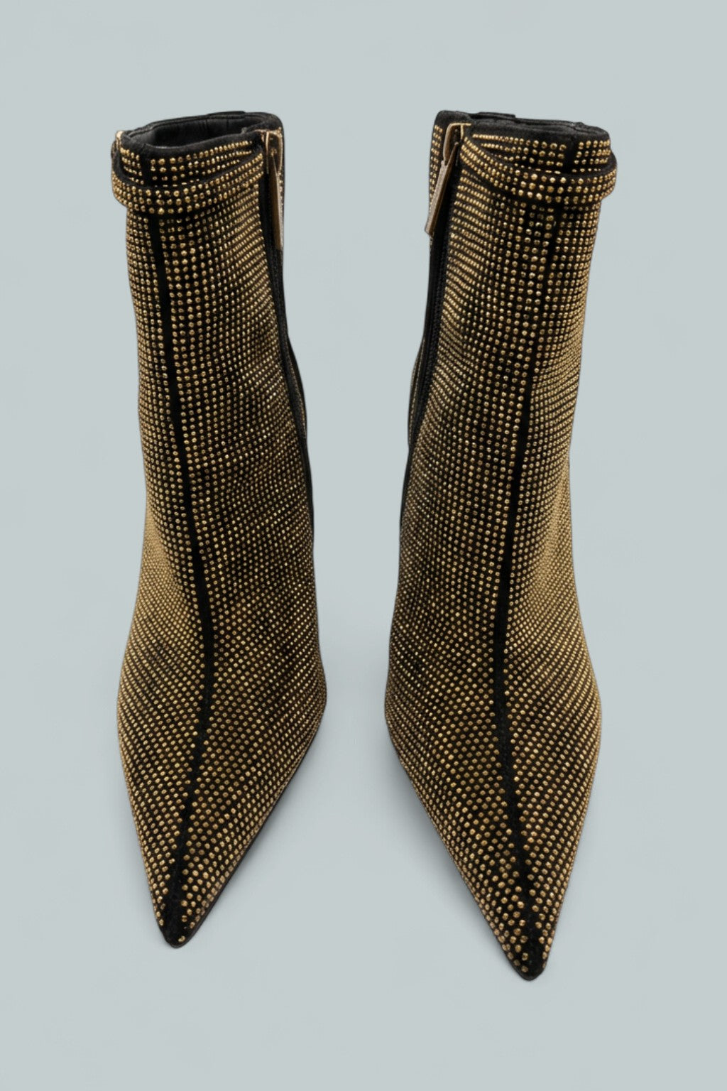 London Mayfair Pointed Ankle Boots - Charcoal