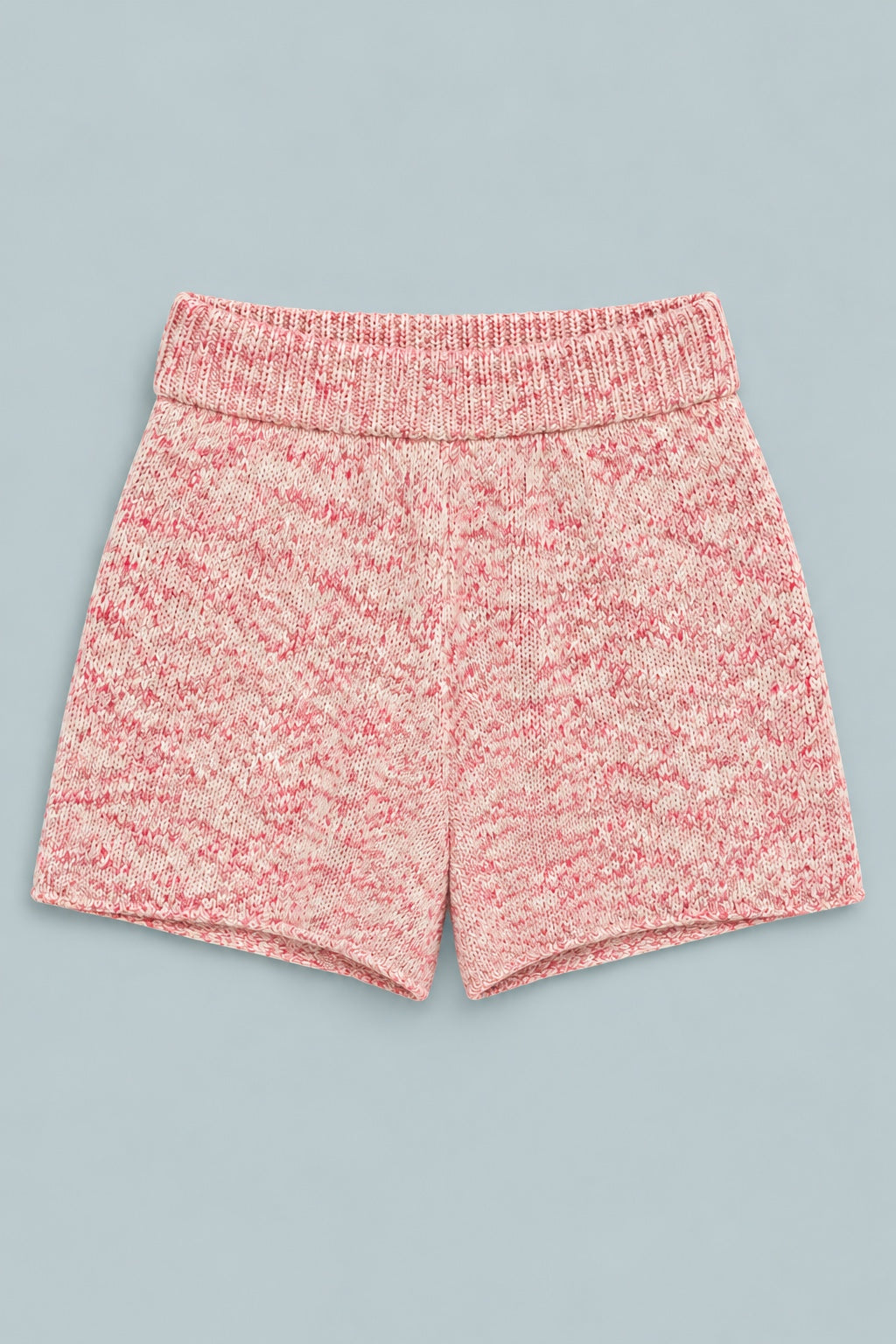 Poppy Sweater Shorts - Pink