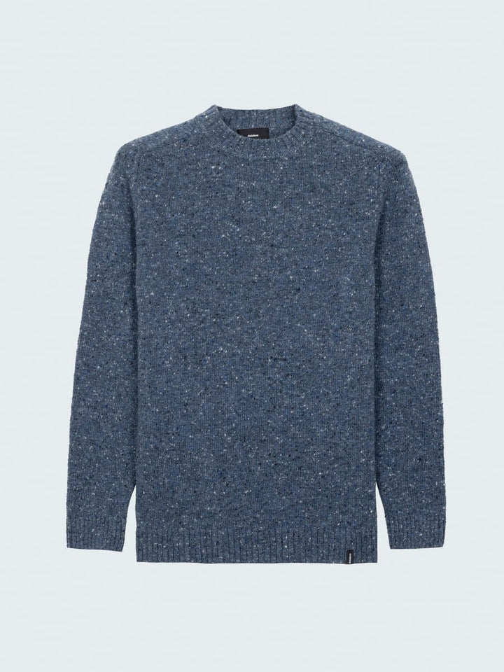 Men's Furlong Crew Jumper - Indigo Blue