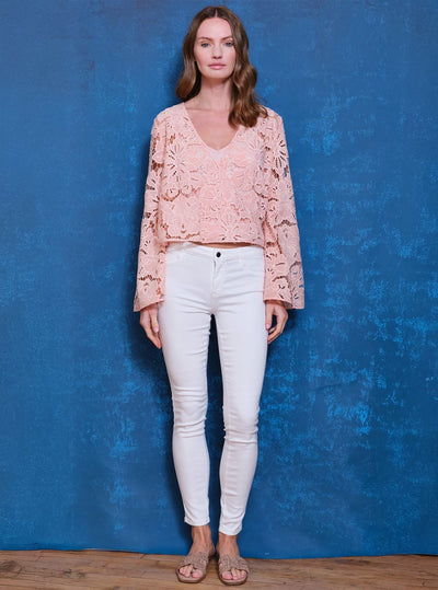 Gabriela Top - Peach Powder