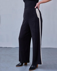 The Julia Tuxedo Pant - Black