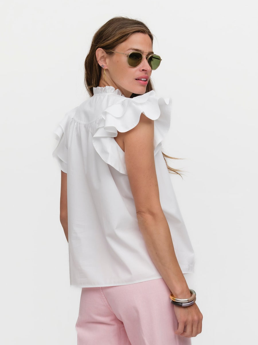 Flutter Sleeve - The Right White