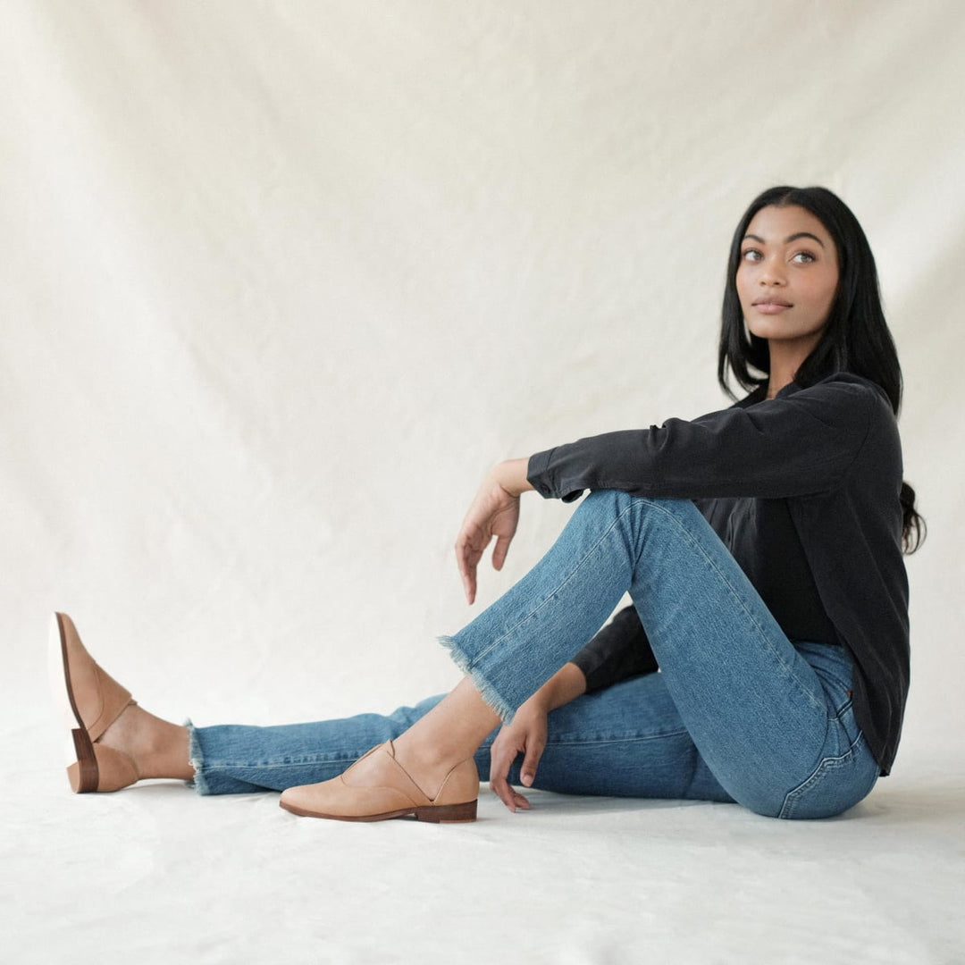 Classic Oxford - Almond - FINAL SALE