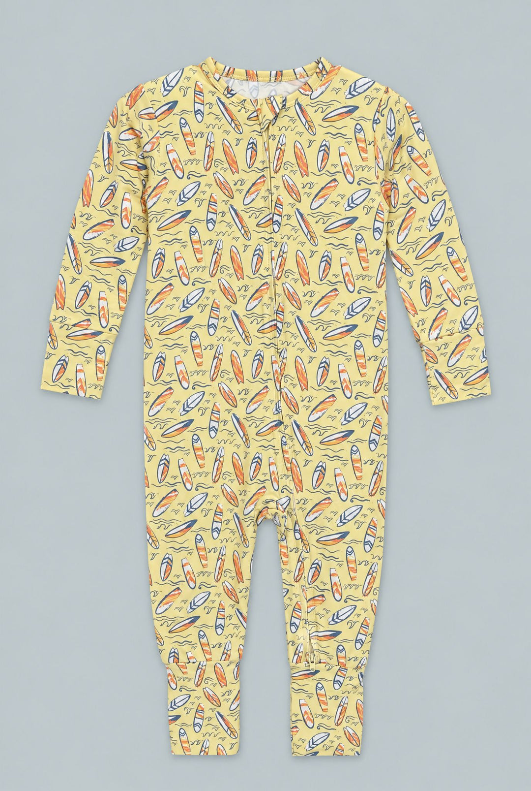 Surfboard Waves Convertible Romper - Sunset Surf