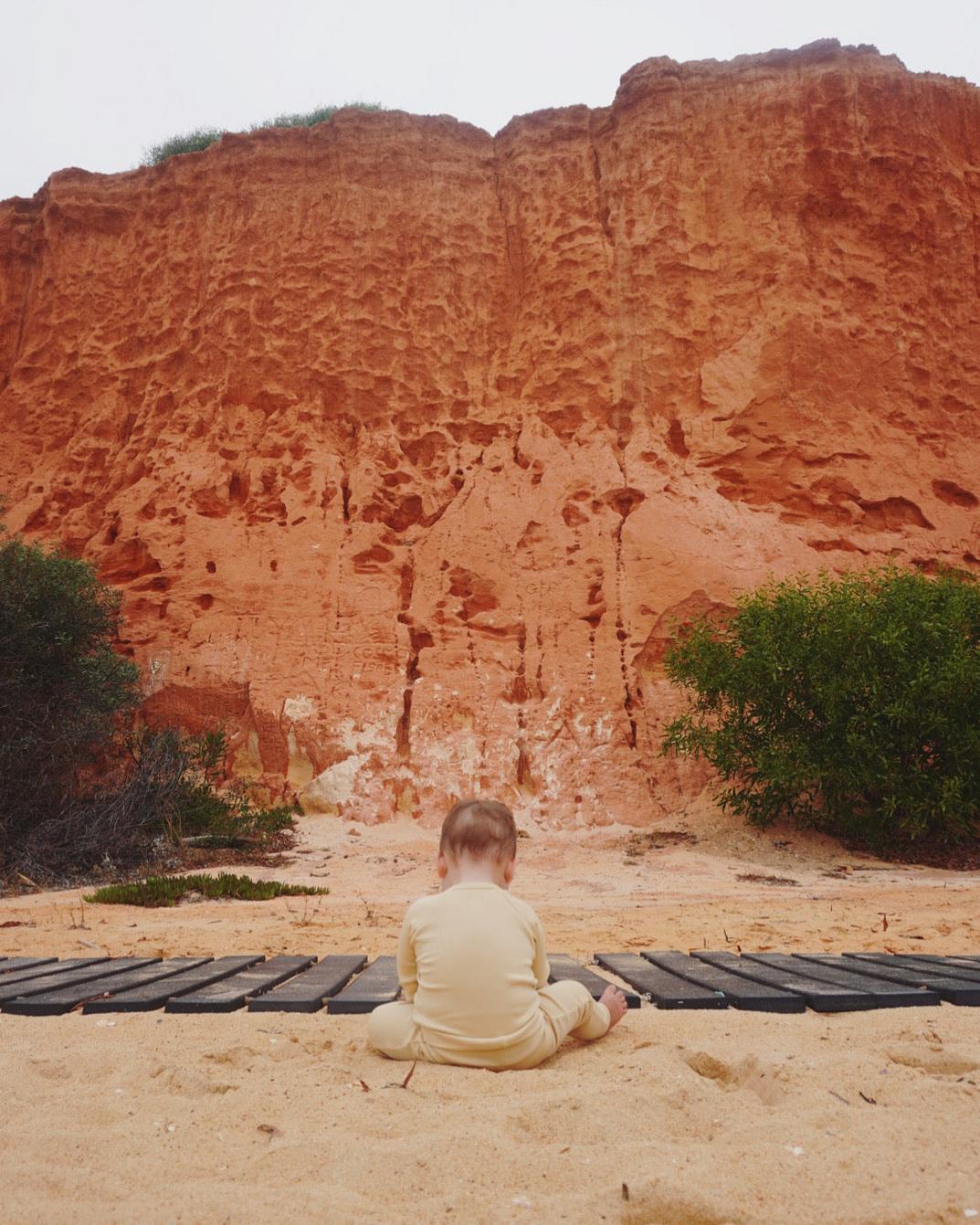 Organic Pima Cotton Baby Leggings - Light Yellow