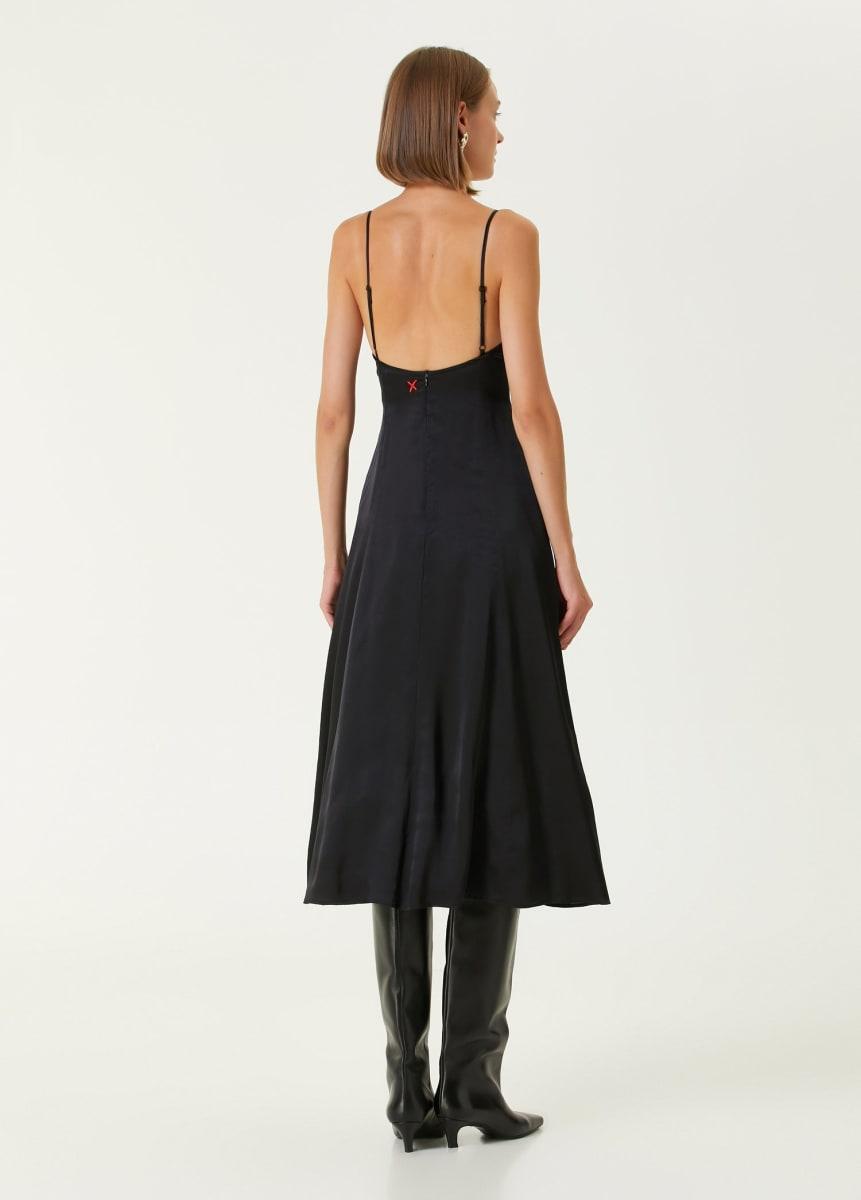 Pure Silk Your *Itch Silk Dress - Jet Black