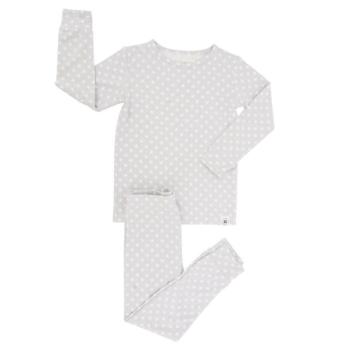 Big Kid Pajama - Stars Grey