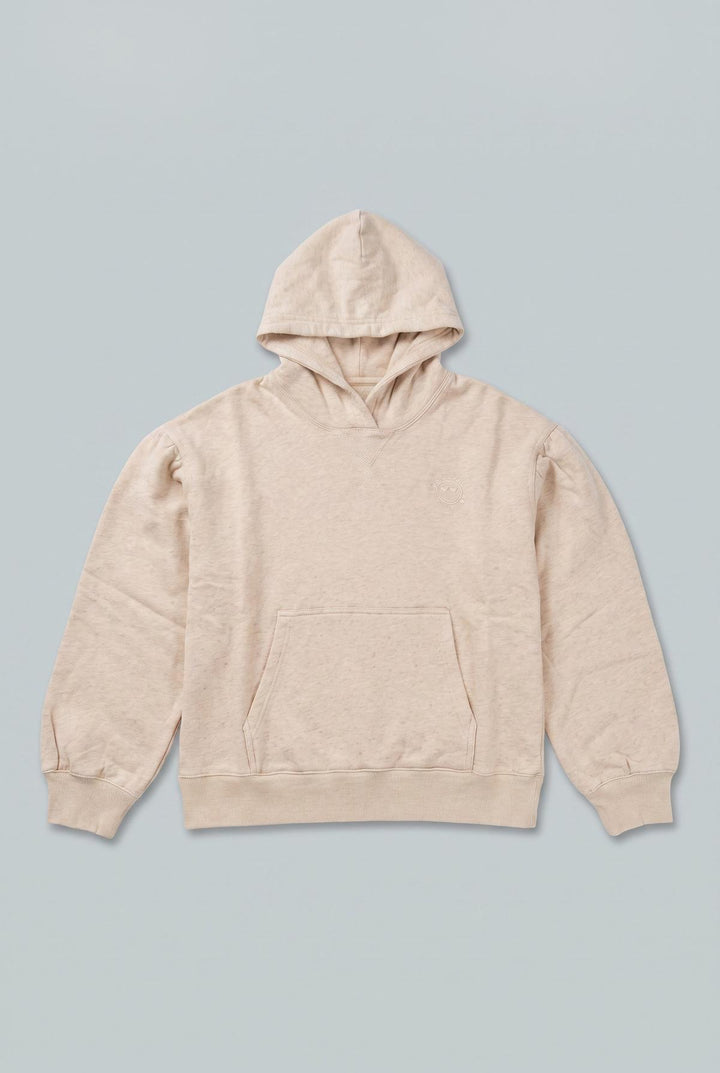 Something To Smile In Hoodie - Oatmeal
