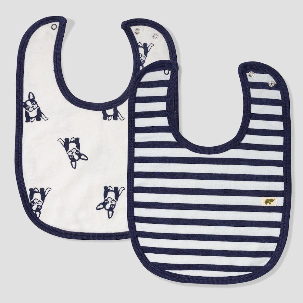 2 Pack Bib Bundle - Top Dog - One Size - Bib