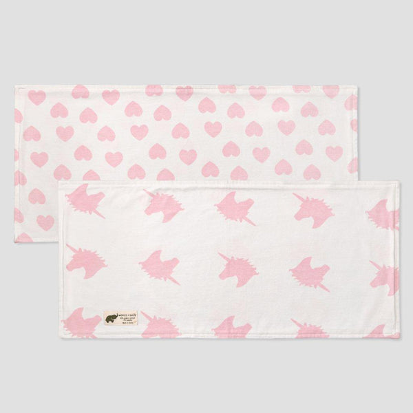 2 Pack Burp Bundle - Unicorn Dreams - One Size - Burp cloth
