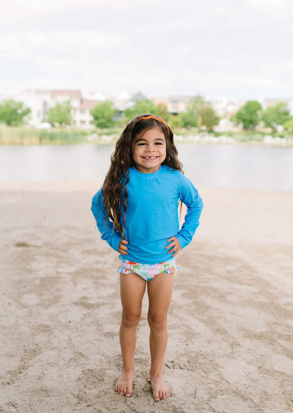 Light Blue Rashguard