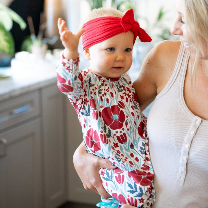 Sweetheart Dress - Red Poppy