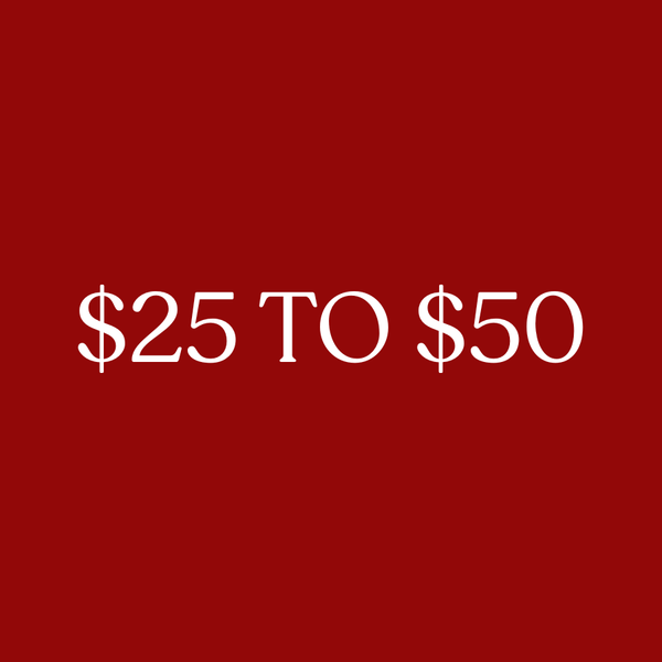 Shop by Price: $25 to $50