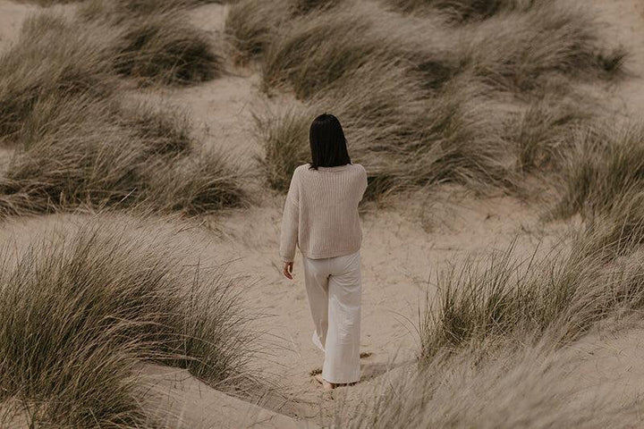 The Wide Leg Trouser - Women's - Undyed