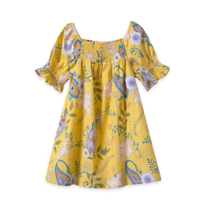 Olivia Dress - Sunshine Paisley