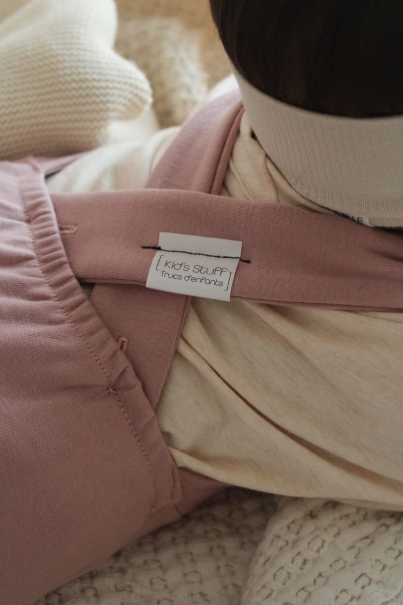 Grow With Me Overalls - Strawberry Milkshake