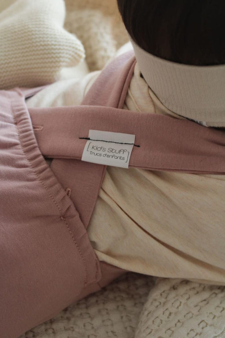 Grow With Me Overalls - Strawberry Milkshake